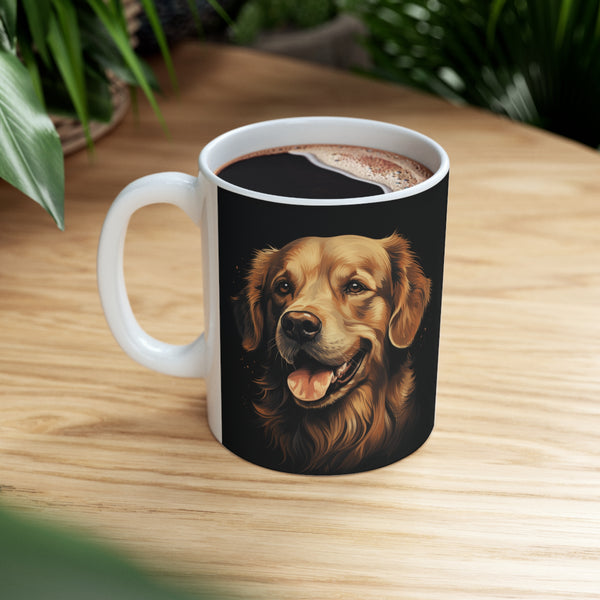 golden retriever gift, golden retriever mug, golden retriever coffee mug, golden retriever gifts for her, gifts for golden retriever lovers, golden retriever presents, golden retriever merchandise