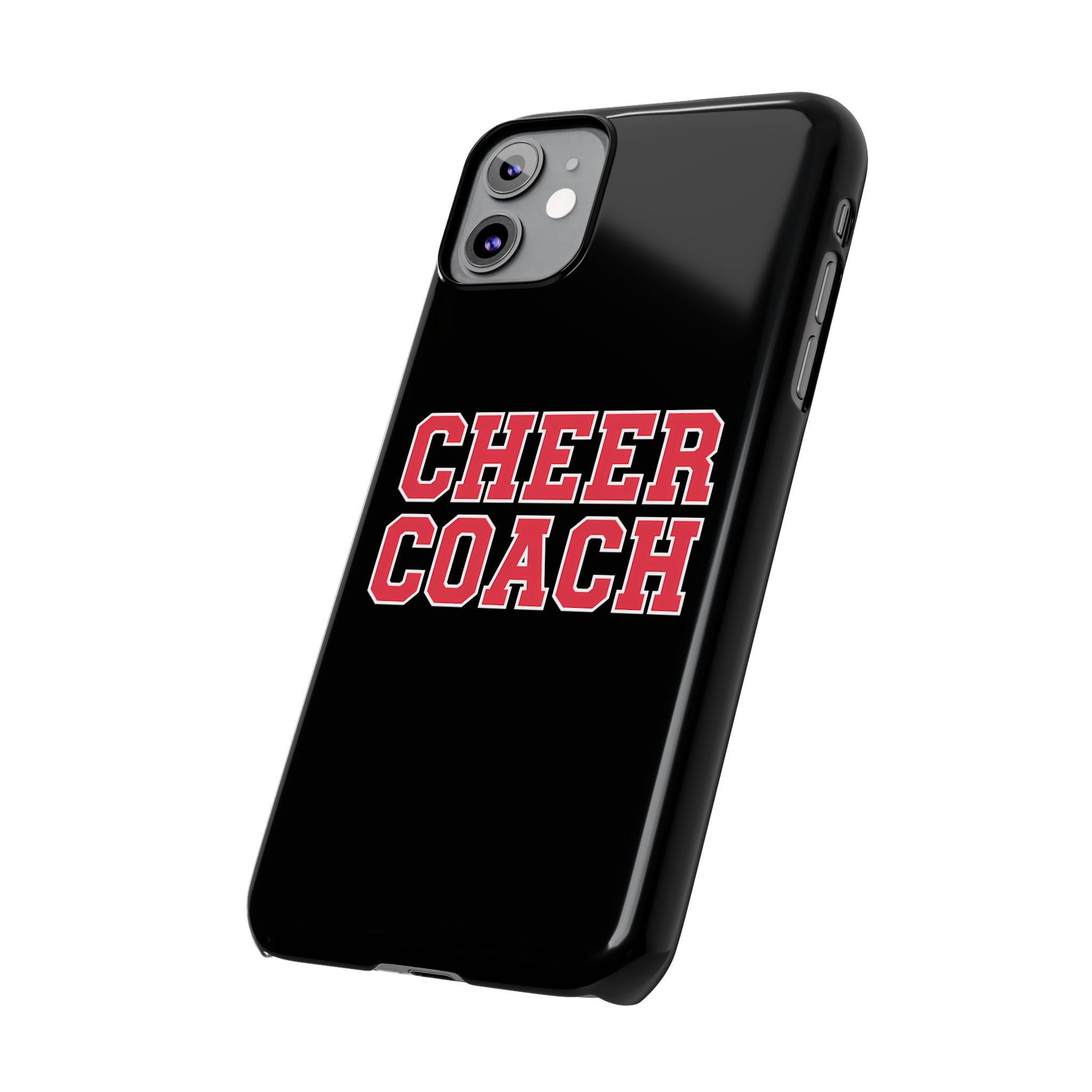 Premium Cheer Coach iPhone Case | Cheer Coach Gifts Slim Phone Cases