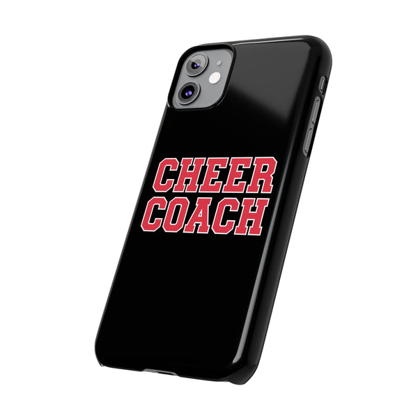 Premium Cheer Coach iPhone Case | Cheer Coach Gifts Slim Phone Cases