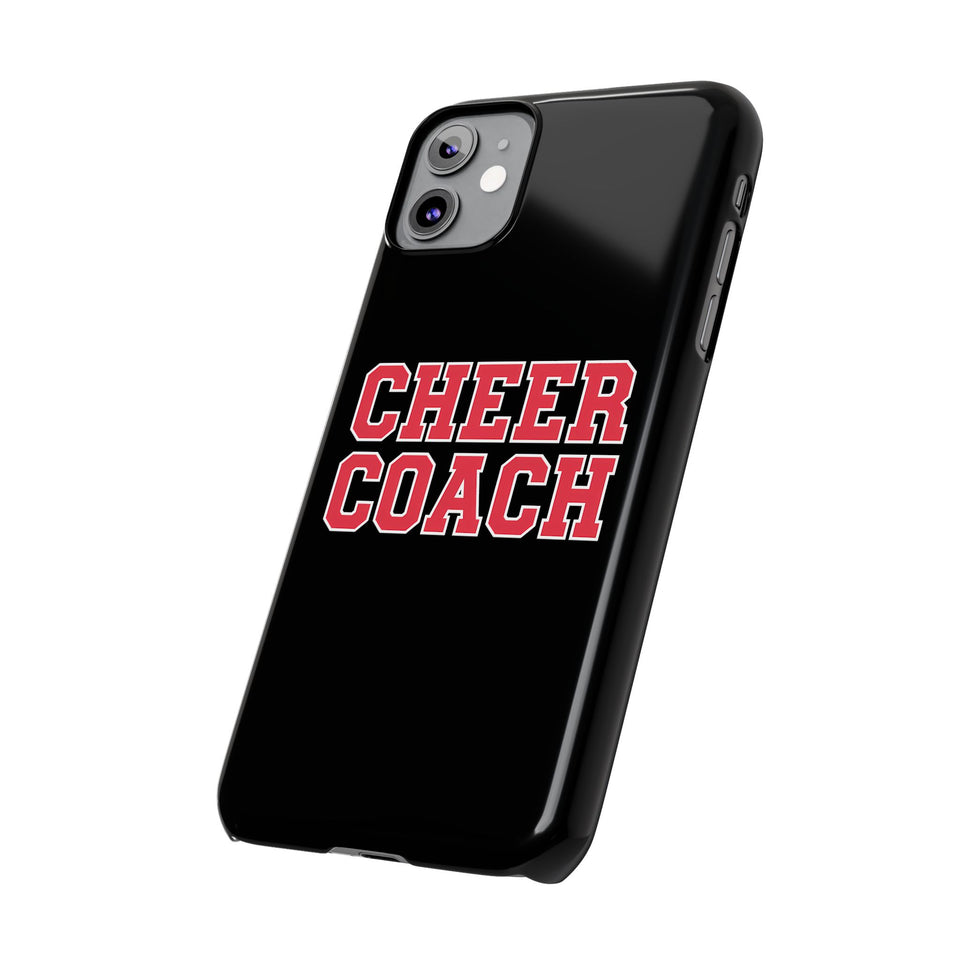 Premium Cheer Coach iPhone Case | Cheer Coach Gifts Slim Phone Cases