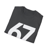 67 Six Seven Funny T-Shirt — Retro Humorous Graphic Tee 67 Six Seven Funny T-Shirt — Retro Humorous Graphic Tee