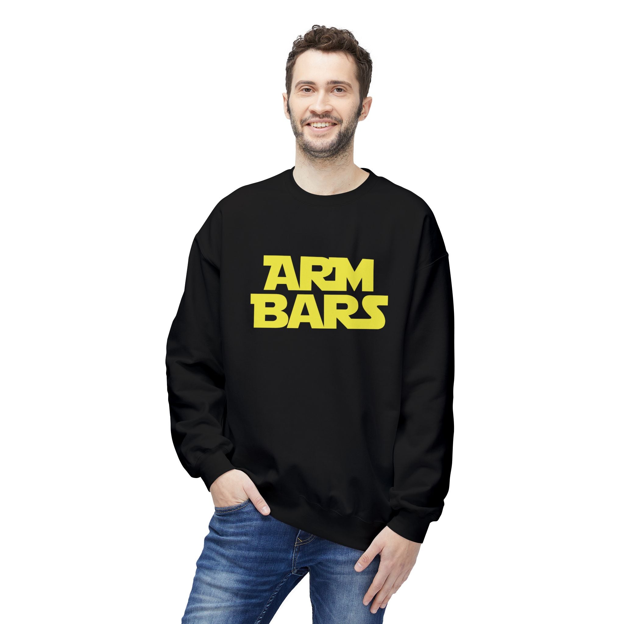 Brazilian Jiu Jitsu Arm Bars BJJ Unisex Midweight Softstyle Fleece Crewneck Sweatshirt Main image