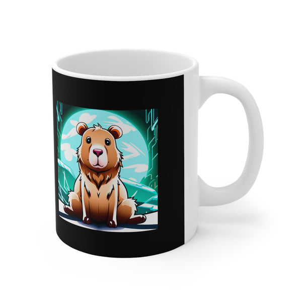 Anime Capybara Mug | Capybara Coffee Mug | Cute Coffee Mug 11oz