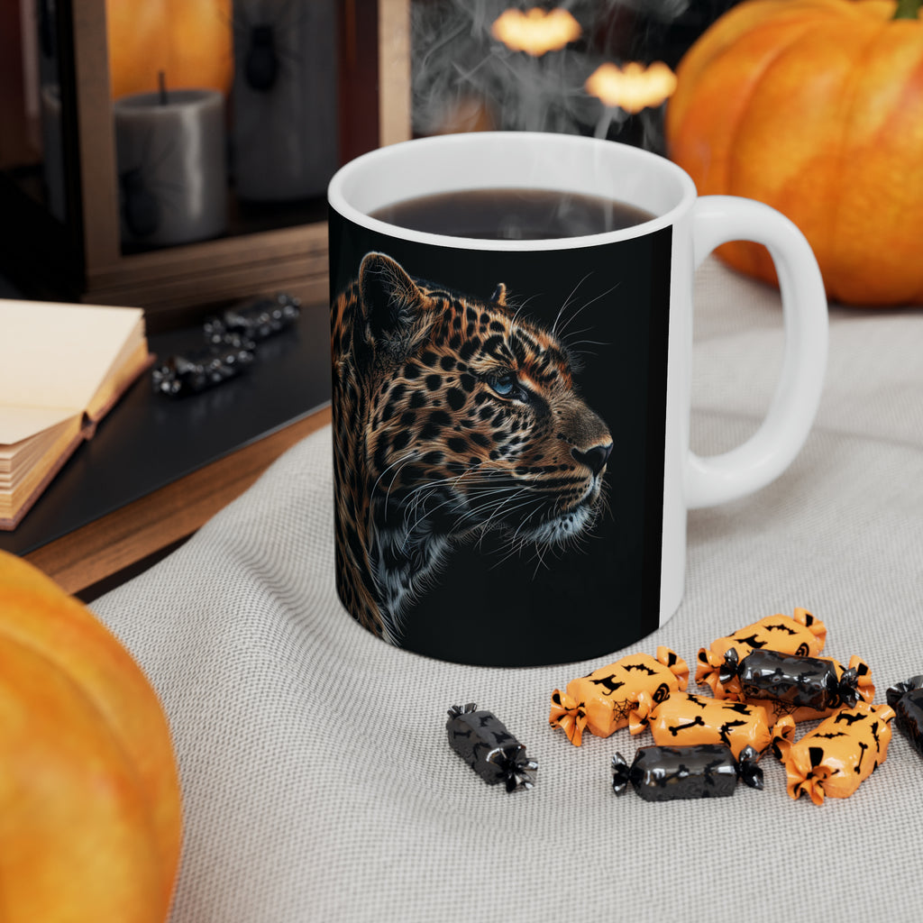 Leopard Mug | Leopard Coffee Mug | Cute Leopard Gift | Leopard Presents | Leopard Mug 1 11oz