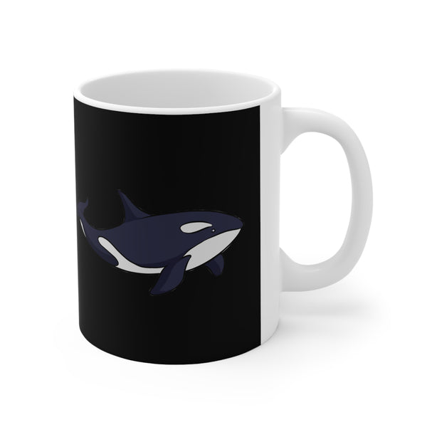 Orca Killer Whale Mug | Orca Killer Whale Gifts | Orca Killer Whale Ceramic Mug 11oz