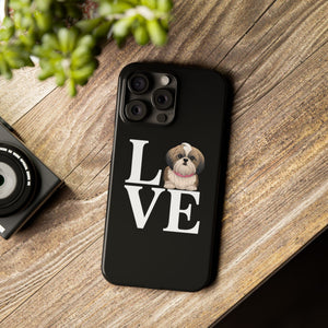 Premium Love Shih Tzu iPhone Case | Cute Shih Tzu Slim Phone Cases Premium Love Shih Tzu iPhone Case | Cute Shih Tzu Slim Phone Cases