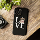 Premium Love Shih Tzu iPhone Case | Cute Shih Tzu Slim Phone Cases Premium Love Shih Tzu iPhone Case | Cute Shih Tzu Slim Phone Cases
