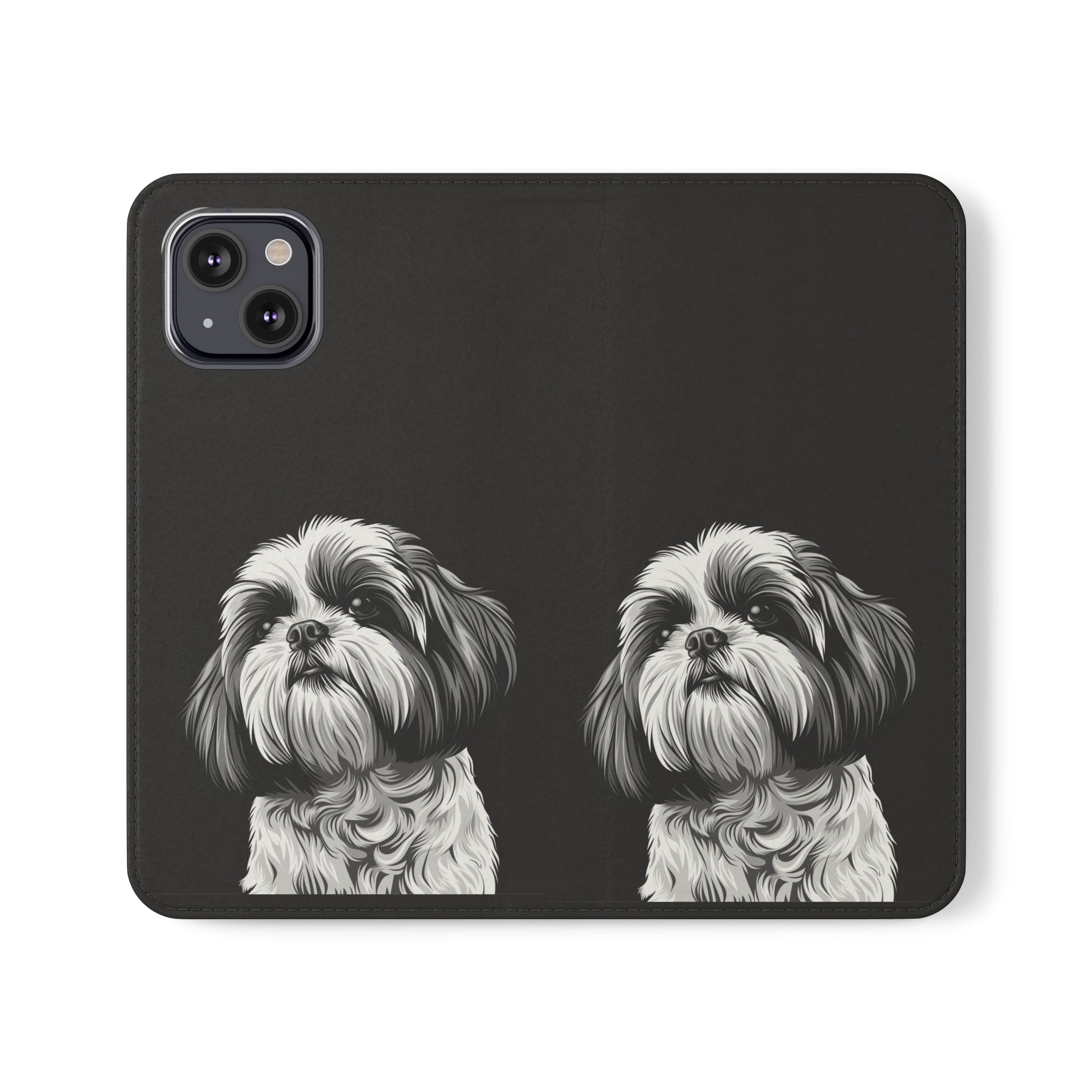 Shih Tzu Phone Case | Shih Tzu Wallet Phone Case | IPhone & Samsung Galaxy Shih Tzu Flip Cases
