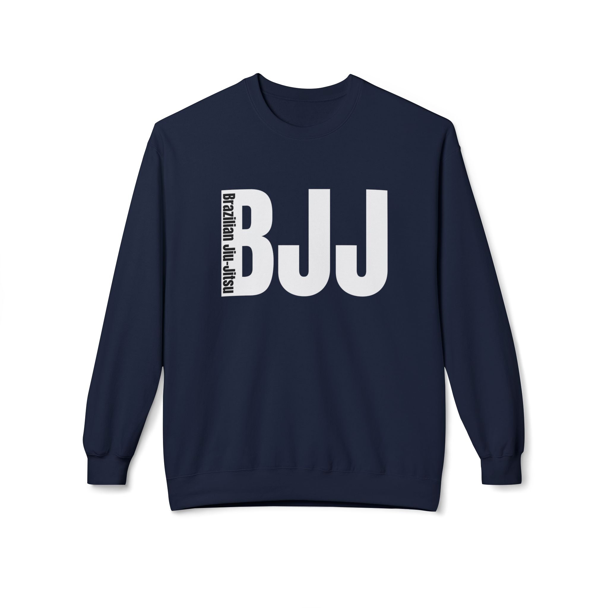Brazilian Jiu Jitsu Logo 2 BJJ Unisex Midweight Softstyle Fleece Crewneck Sweatshirt