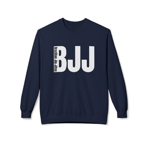 Brazilian Jiu Jitsu Logo 2 BJJ Unisex Midweight Softstyle Fleece Crewneck Sweatshirt Brazilian Jiu Jitsu Logo 2 BJJ Unisex Midweight Softstyle Fleece Crewneck Sweatshirt