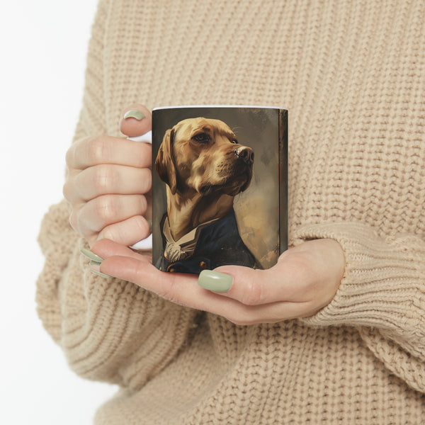 Classical Painting Labrador Mug | Labrador Coffee Mug | Cute Labrador Gift | Funny Labrador Presents | Labrador Mug 2 11oz