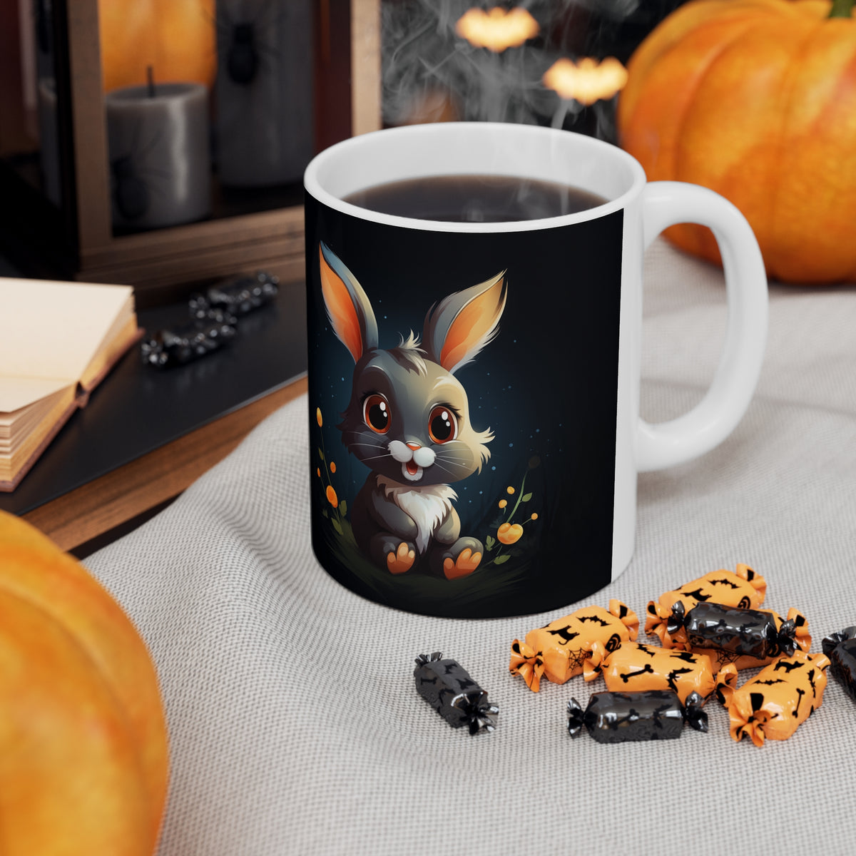 Rabbit Mug | Rabbit Gift | Rabbit Coffee Mug 2 | Rabbit Gifts Ceramic Mug 11oz