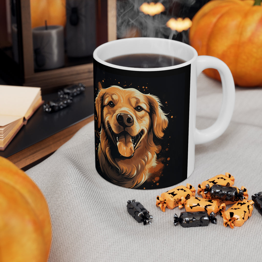 golden retriever gift, golden retriever mug, golden retriever coffee mug, golden retriever gifts for her, gifts for golden retriever lovers, golden retriever presents, golden retriever merchandise