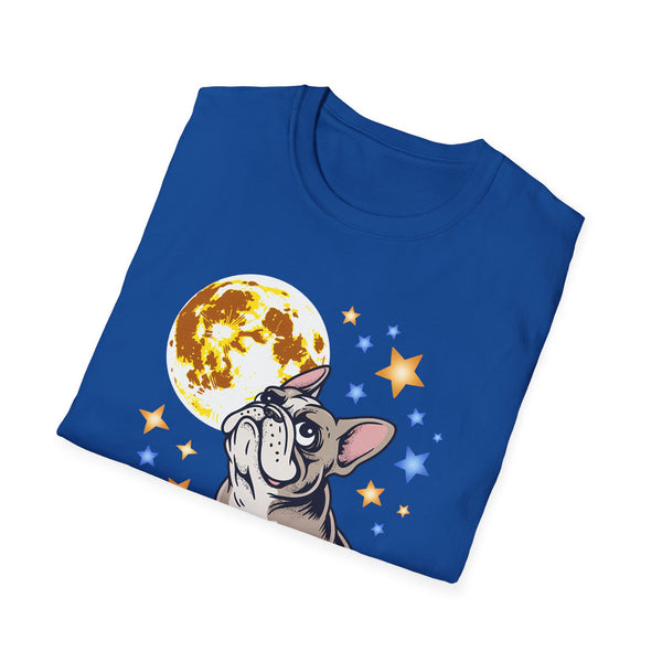 French Bulldog Howling at the Moon T-Shirt