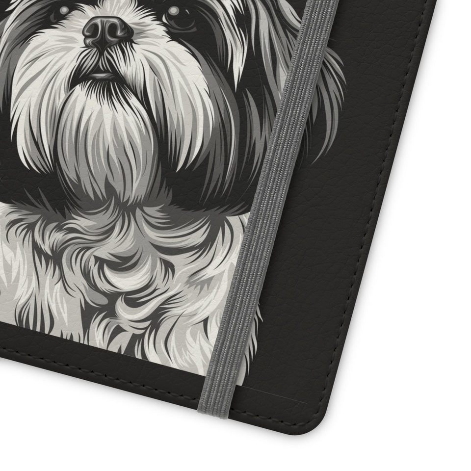 Shih Tzu Phone Case | Shih Tzu Wallet Phone Case | IPhone & Samsung Galaxy Shih Tzu Flip Cases