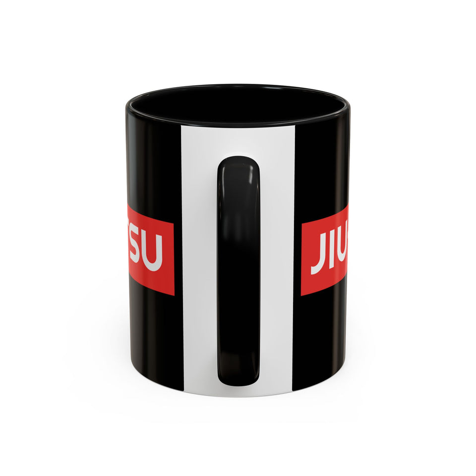 Brazilian Jiu Jitsu Surpassing | BJJ Accent Coffee Mug