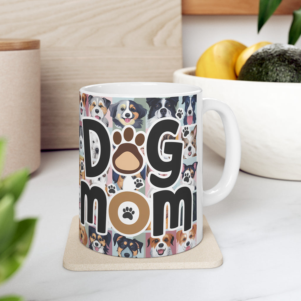 Dog Mom Mug | Dog Mom Gift | Dog Mom Coffee Mug | Dog Mom Presents Mug 11oz 2