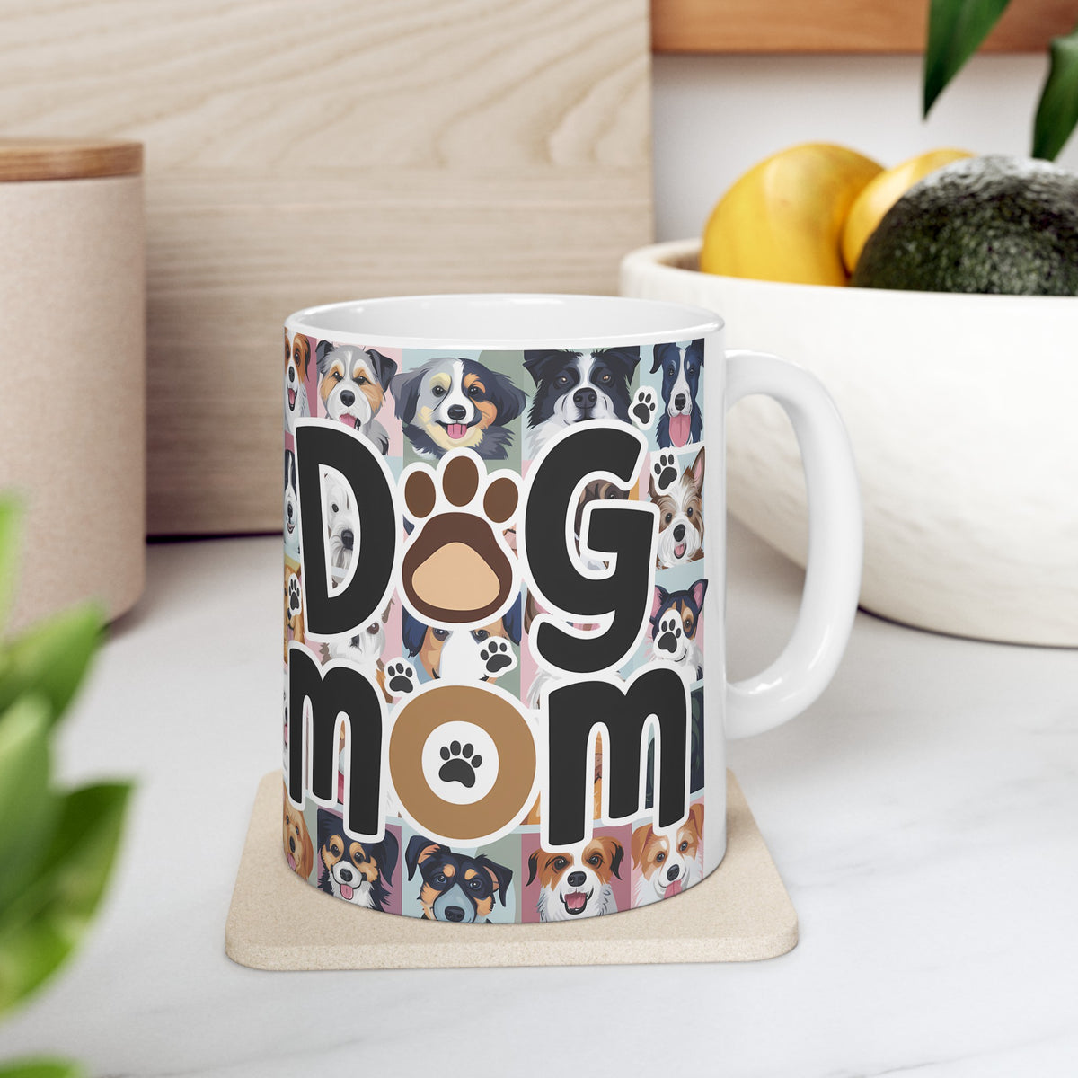 Dog Mom Mug | Dog Mom Gift | Dog Mom Coffee Mug | Dog Mom Presents Mug 11oz 2