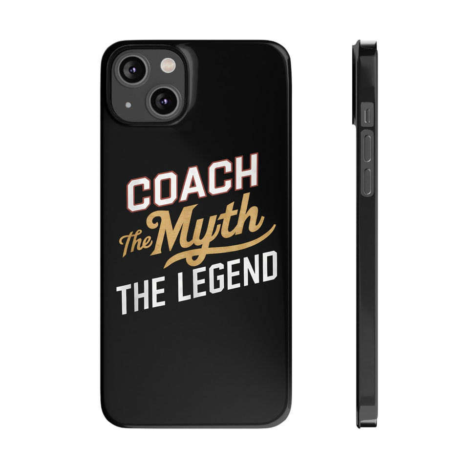Coach The Myth The Legend Slim iPhone Cases | Coach Gift iPhone Case