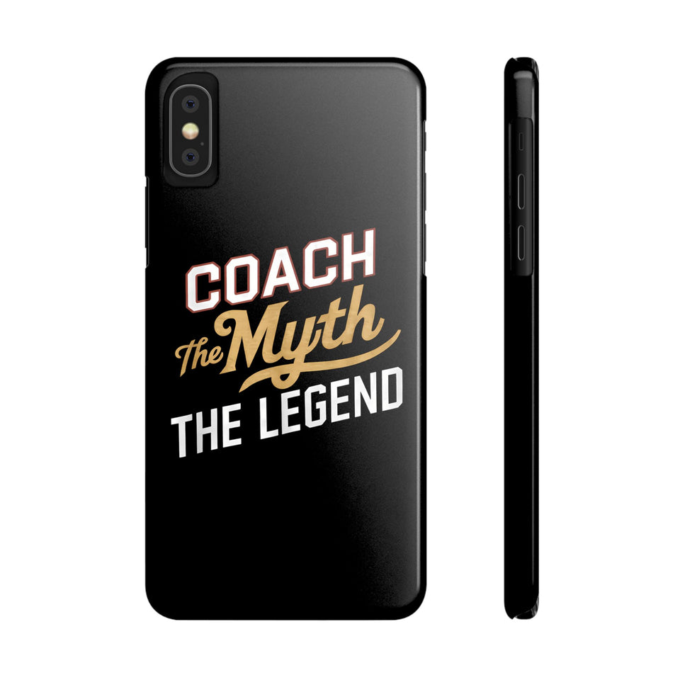 Coach The Myth The Legend Slim iPhone Cases | Coach Gift iPhone Case