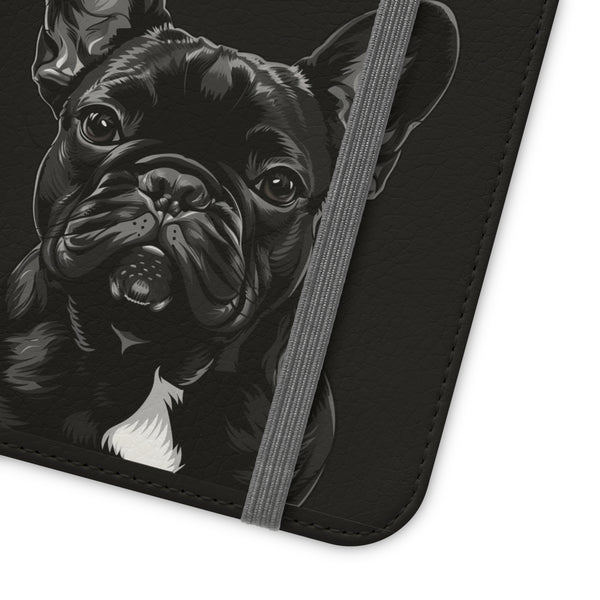 French Bulldog Phone Case | I Love My Frenchie Wallet Phone Case Gifts | IPhone & Samsung Galaxy French Bulldog Flip Cases