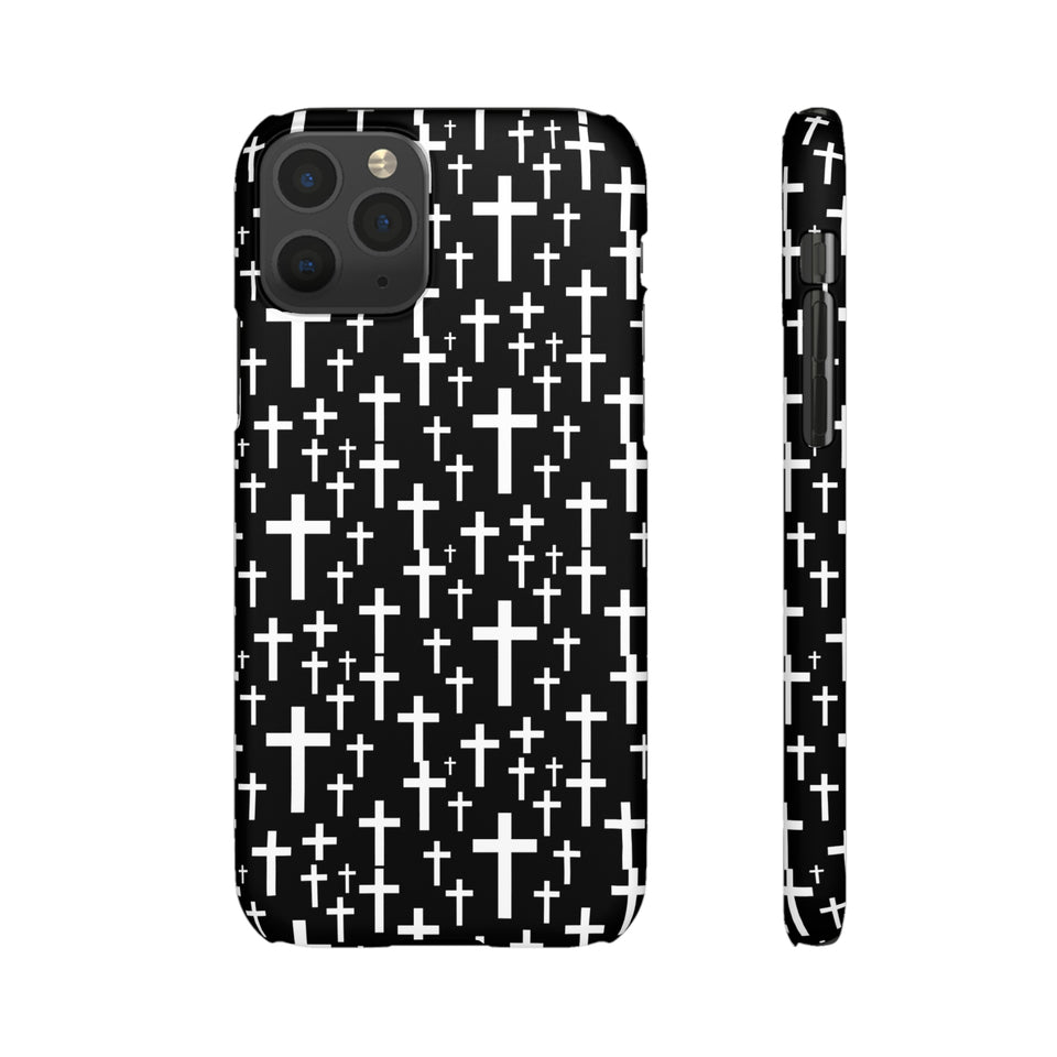 Faith In Jesus iPhone Christian Religion Phone Case | Faith Cross Phone Case | Christian Cross iPhone & Samsung Galaxy Snap Cases