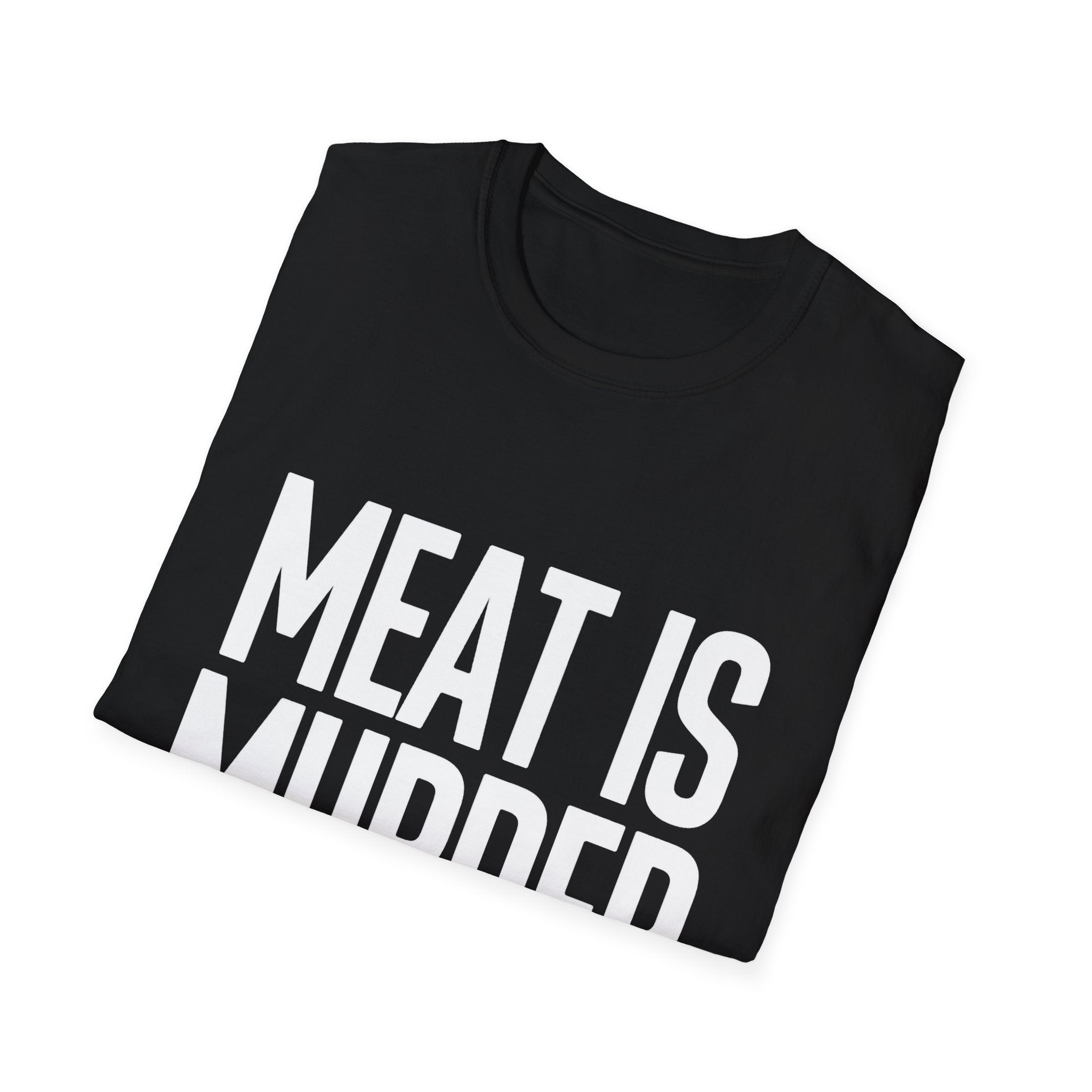 Meat Is Murder T-Shirt — Vegan/Protest Graphic Tee