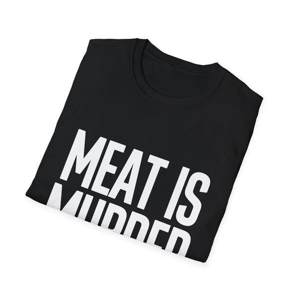 Meat Is Murder T-Shirt — Vegan/Protest Graphic Tee