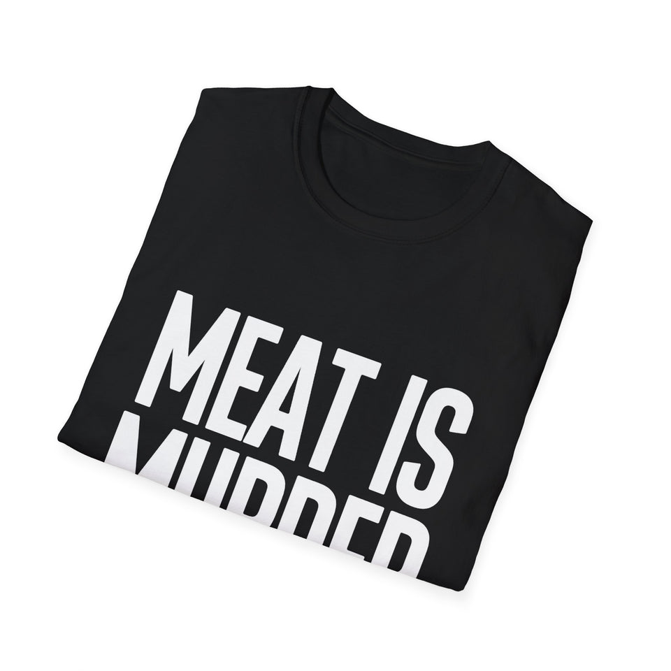Meat Is Murder T-Shirt — Vegan/Protest Graphic Tee