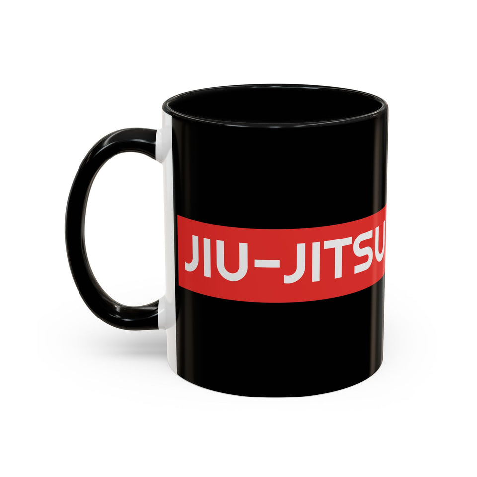 Brazilian Jiu Jitsu Surpassing | BJJ Accent Coffee Mug