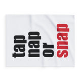 Brazilian Jiu Jitsu Blanket | Tap Nap Or Snap BJJ Repeat BJJ Arctic Fleece Blanket Brazilian Jiu Jitsu Blanket | Tap Nap Or Snap BJJ Repeat BJJ Arctic Fleece Blanket