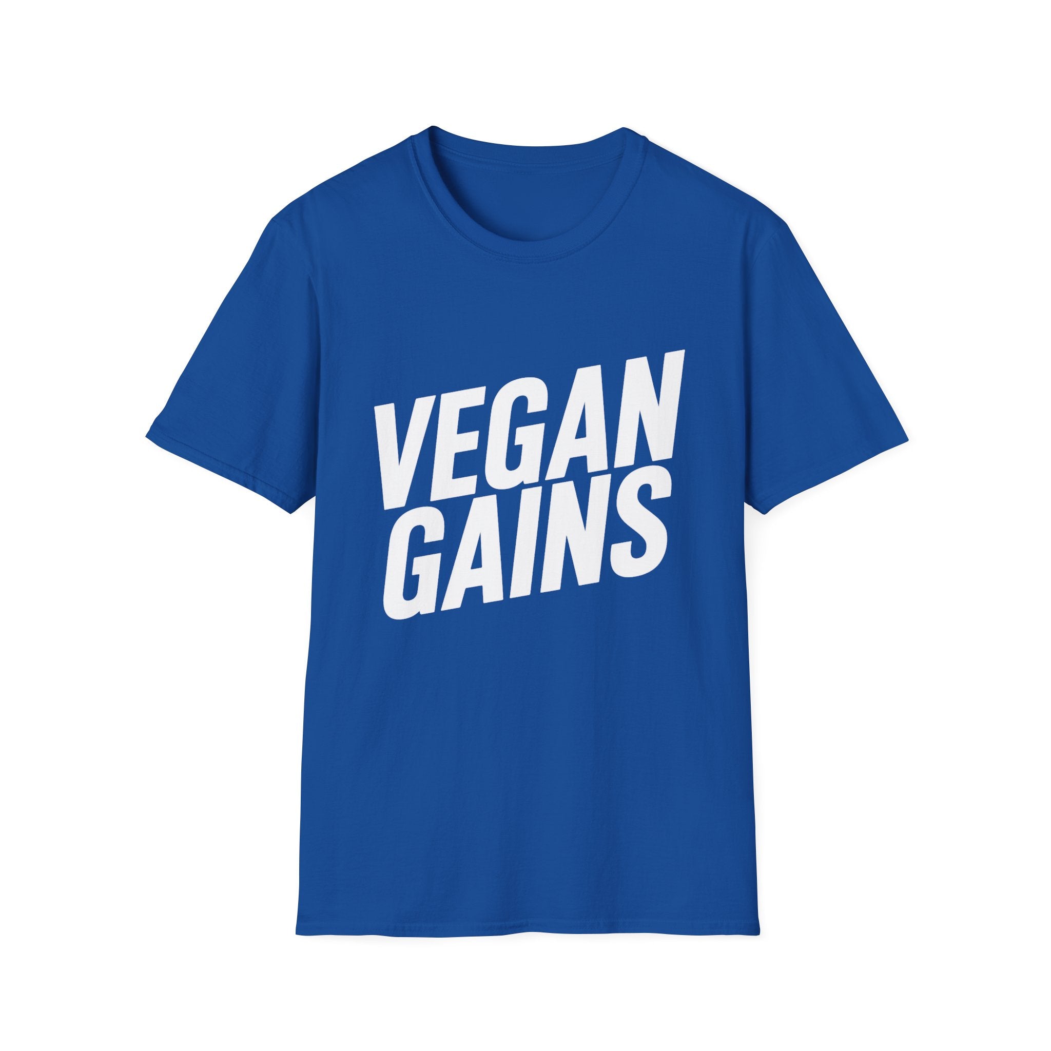 Vegan Gains T-Shirt — Plant-Powered Fitness Tee