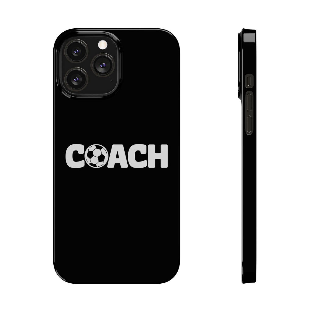 Premium Soccer Coach iPhone Case | Soccer Coach Gifts Slim Phone Cases