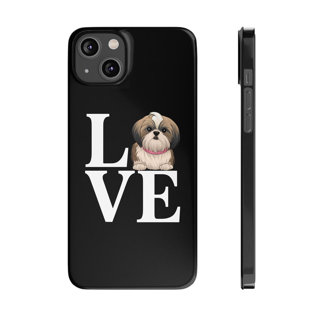 Premium Love Shih Tzu iPhone Case | Cute Shih Tzu Slim Phone Cases