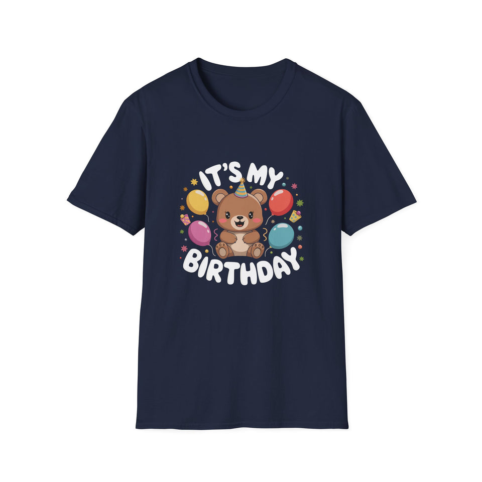 Teddy Bear It's My Birthday Teddy T-Shirt