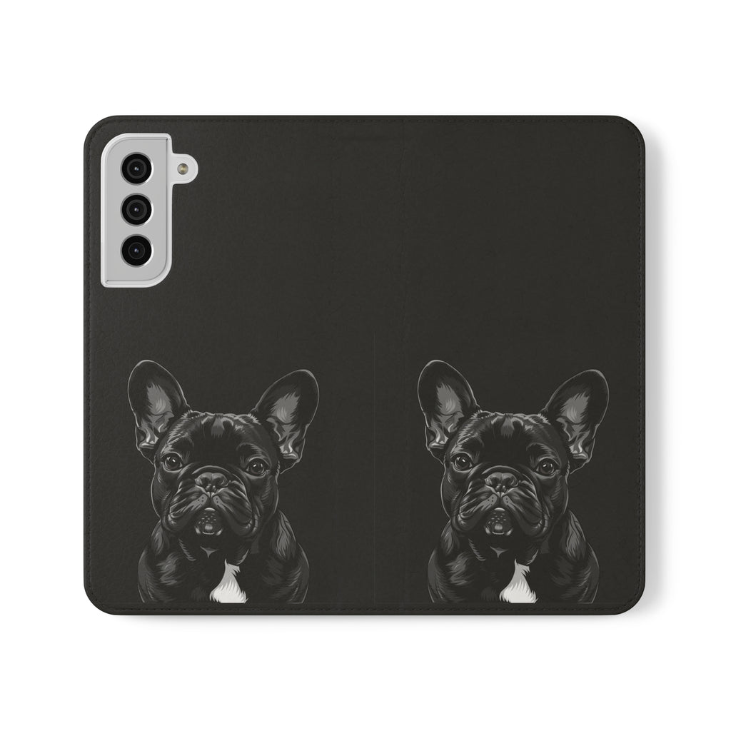French Bulldog Phone Case | I Love My Frenchie Wallet Phone Case Gifts | IPhone & Samsung Galaxy French Bulldog Flip Cases