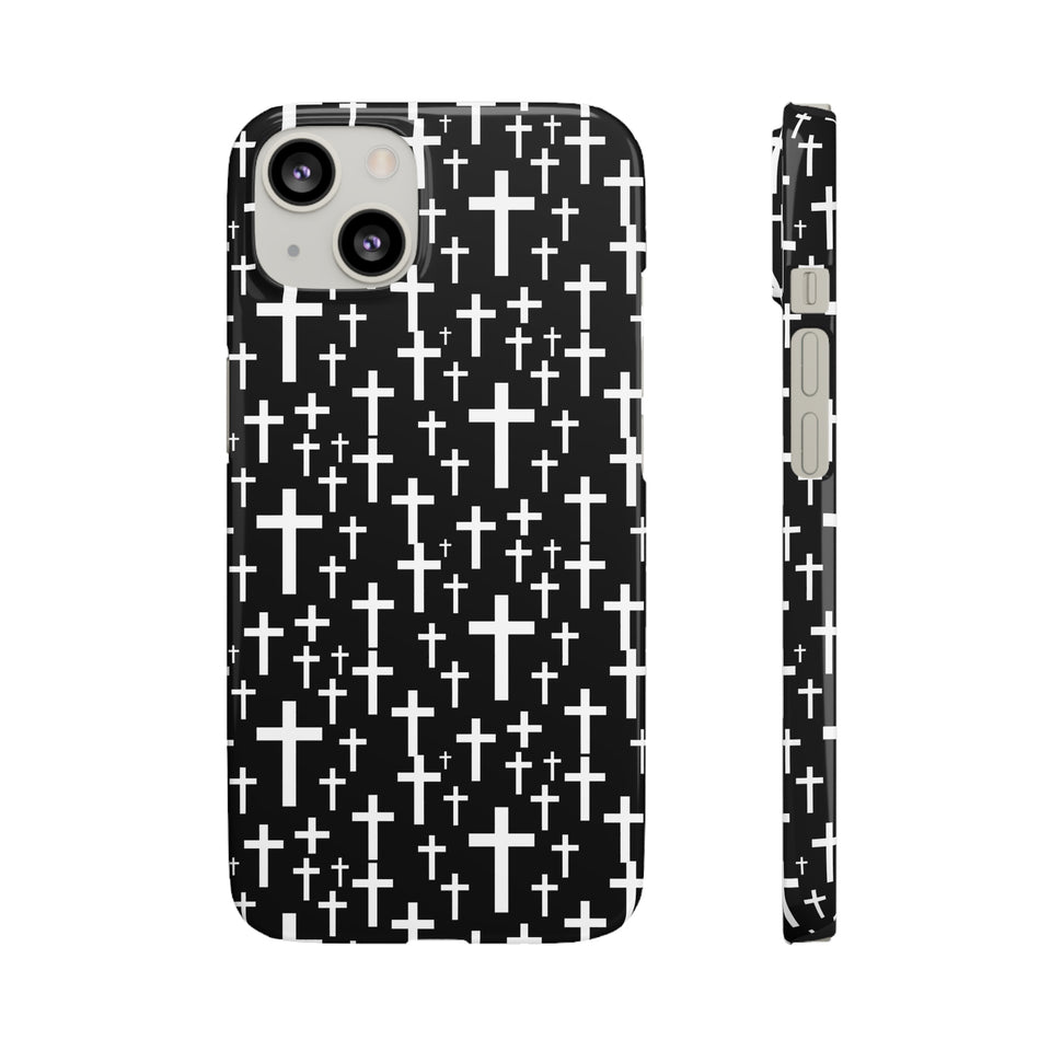 Faith In Jesus iPhone Christian Religion Phone Case | Faith Cross Phone Case | Christian Cross iPhone & Samsung Galaxy Snap Cases