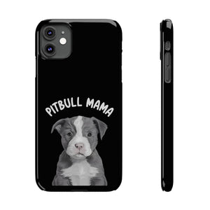 Premium Pitbull Mama iPhone Case | Pitbull Gifts Slim Phone Cases Premium Pitbull Mama iPhone Case | Pitbull Gifts Slim Phone Cases