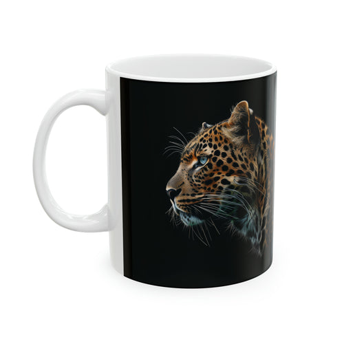 Leopard Mug | Leopard Coffee Mug | Cute Leopard Gift | Leopard Presents | Leopard Mug 1 11oz