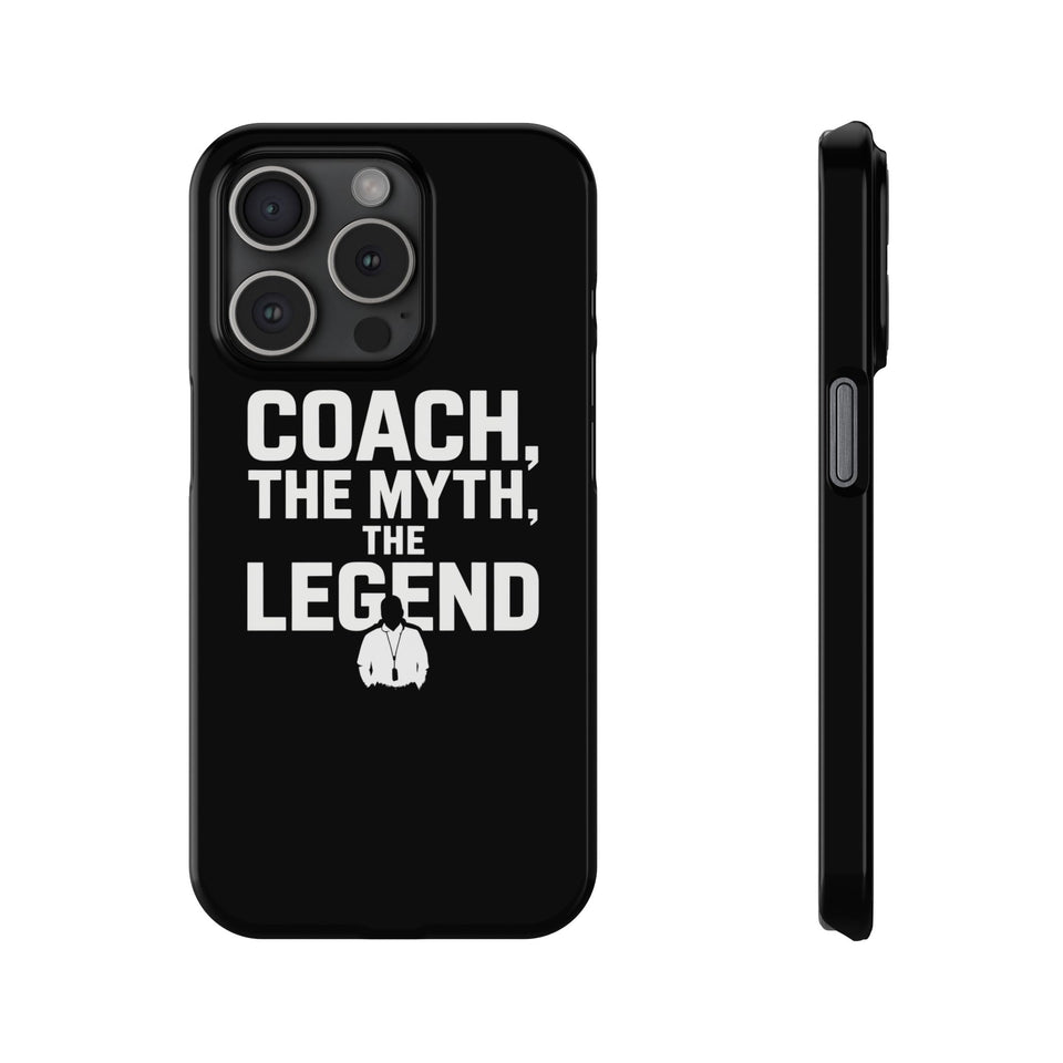 Premium Coach The Myth The Legend iPhone Case | Coach Gifts Slim Phone Cases