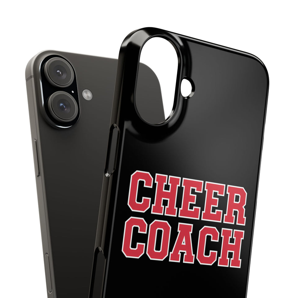 Premium Cheer Coach iPhone Case | Cheer Coach Gifts Slim Phone Cases