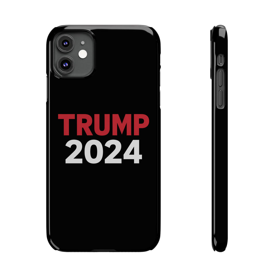 Premium Trump 2024 iPhone Case | Donald Trump Gifts Slim Phone Cases