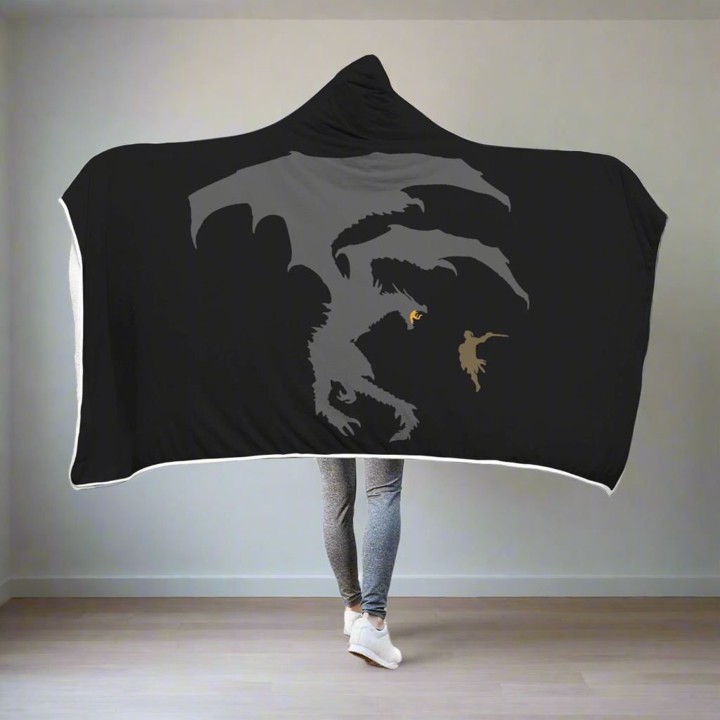 Dragon Fantasy RPG Hooded Blanket Main image