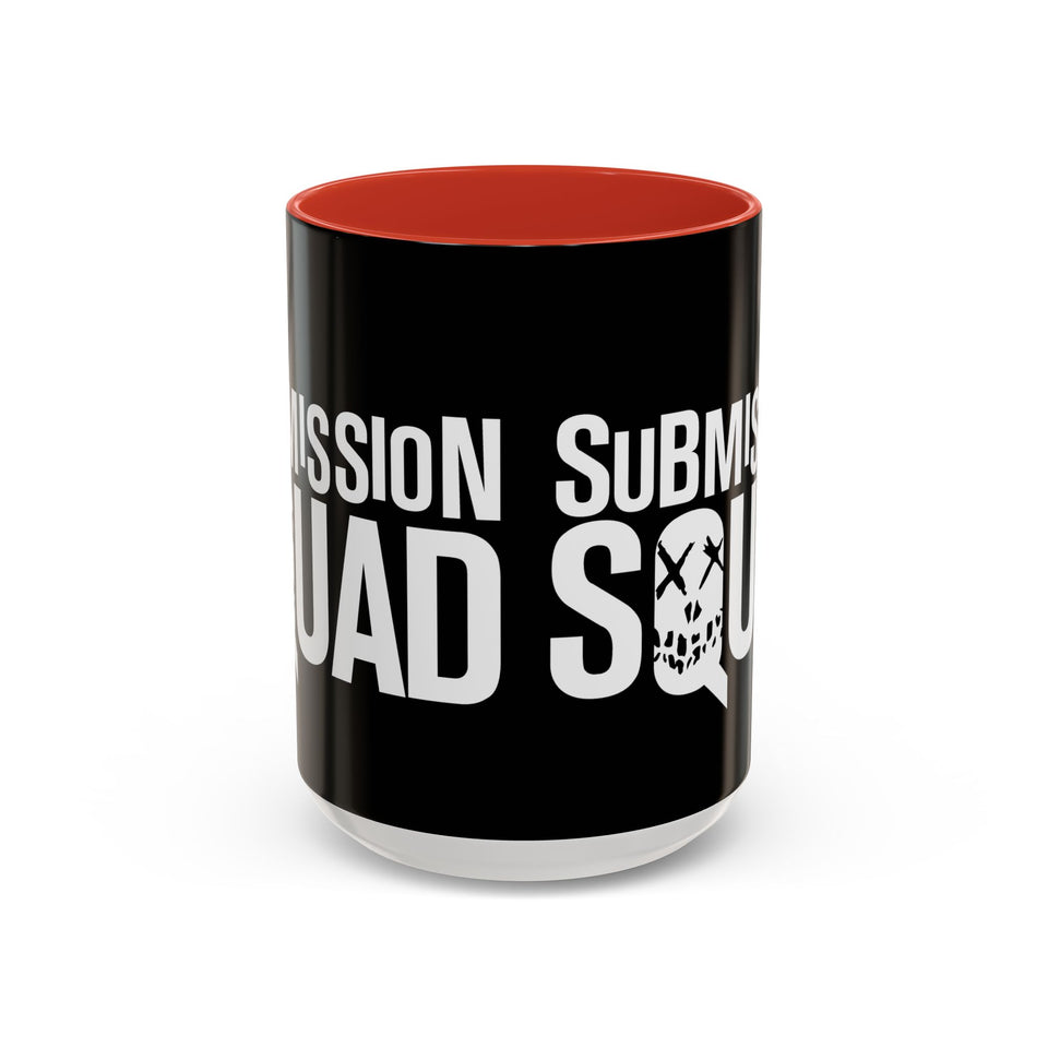 Brazilian Jiu Jitsu Submission Squad | BJJ Accent Coffee Mug