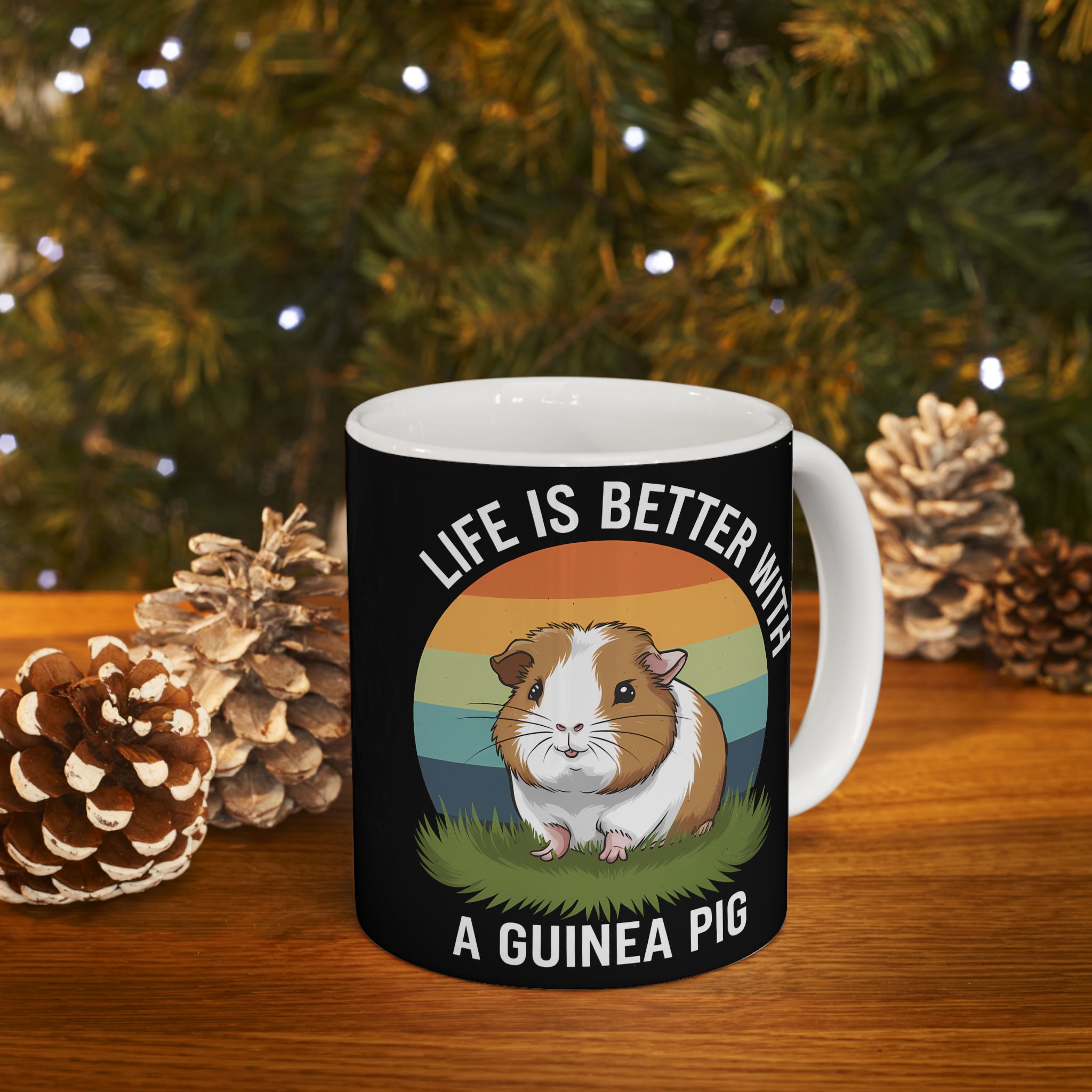 Guinea Pig Mug - Life Is Better With A Cute Guinea Pig Mug