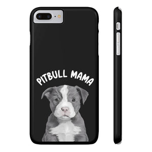 Premium Pitbull Mama iPhone Case | Pitbull Gifts Slim Phone Cases Premium Pitbull Mama iPhone Case | Pitbull Gifts Slim Phone Cases