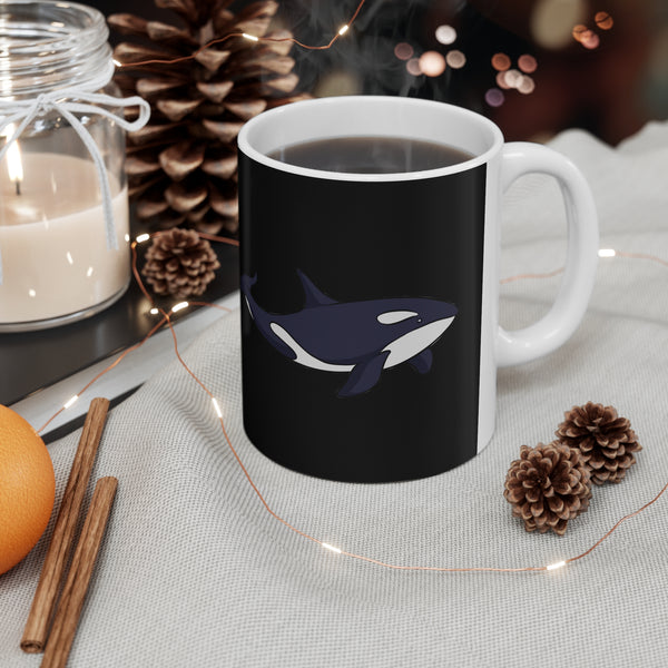 Orca Killer Whale Mug | Orca Killer Whale Gifts | Orca Killer Whale Ceramic Mug 11oz