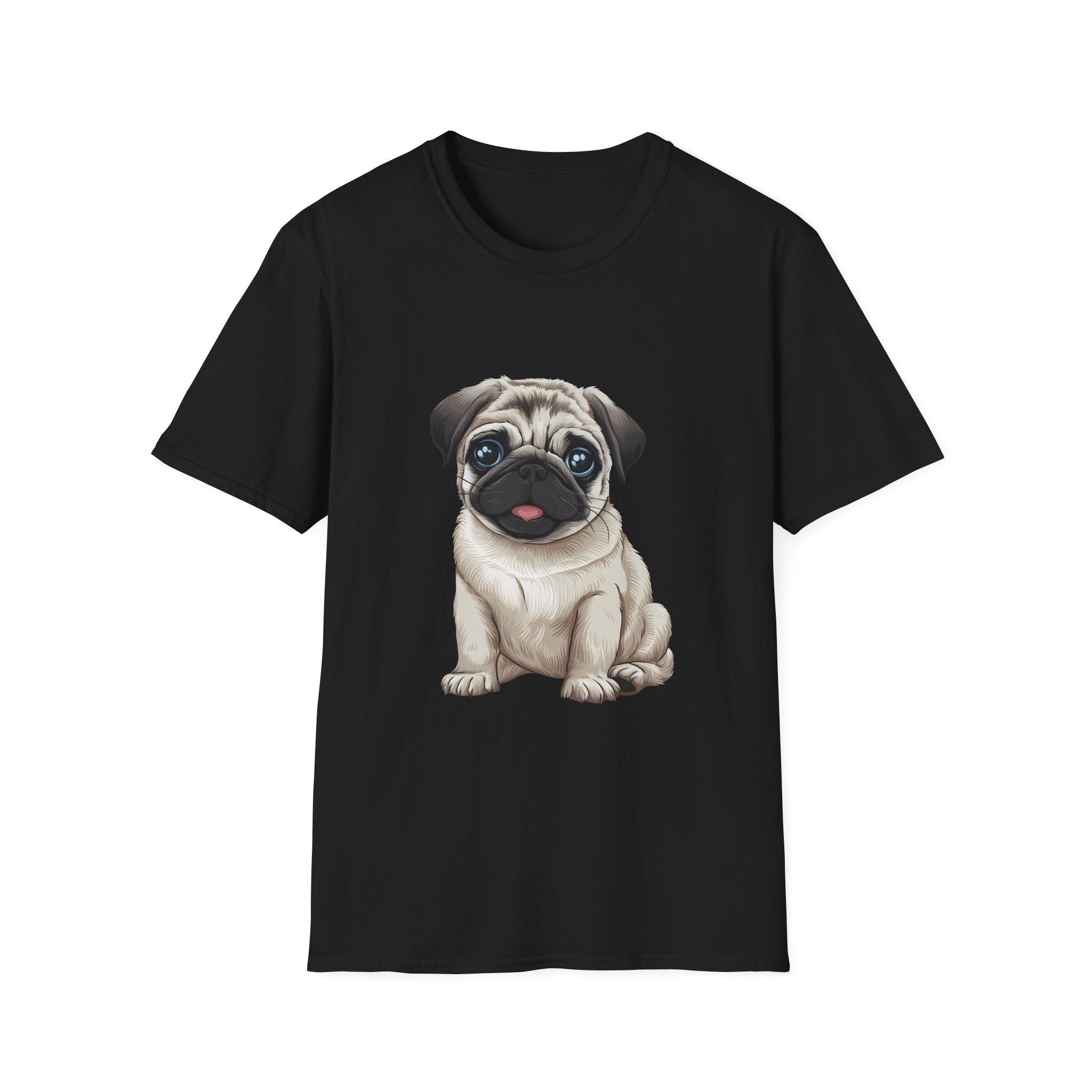Cute Pug Puppy Shirt | Pug Gifts | Unisex Pug T Shirt Main image