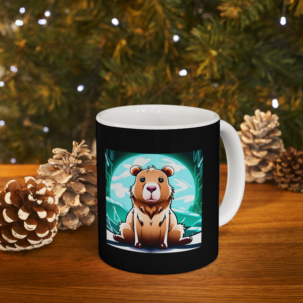 Anime Capybara Mug | Capybara Coffee Mug | Cute Coffee Mug 11oz