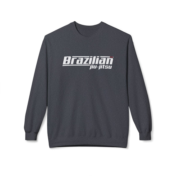 Brazilian Jiu Jitsu Belt BJJ Unisex Midweight Softstyle Fleece Crewneck Sweatshirt